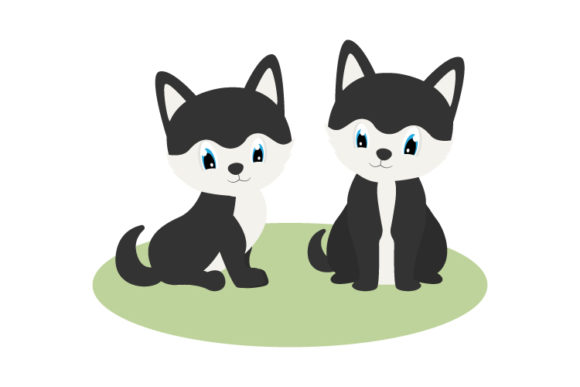 Cute Black Cat Embroidery Design
