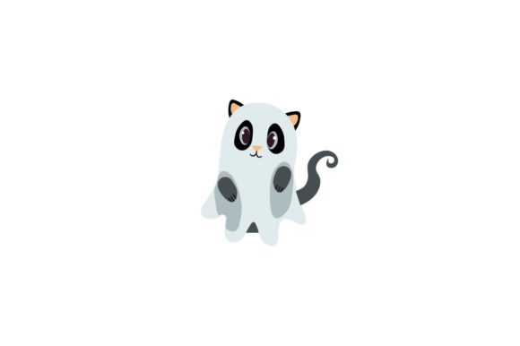 Halloween Cat Illustration