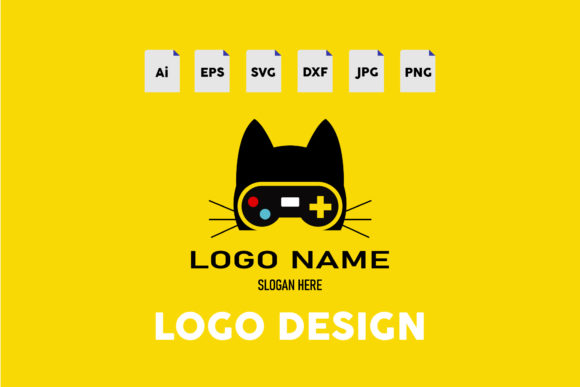 Logo Petshop Cat Yellow