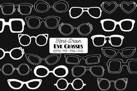 White Glasses Eye Wear Frames Sunglasses
